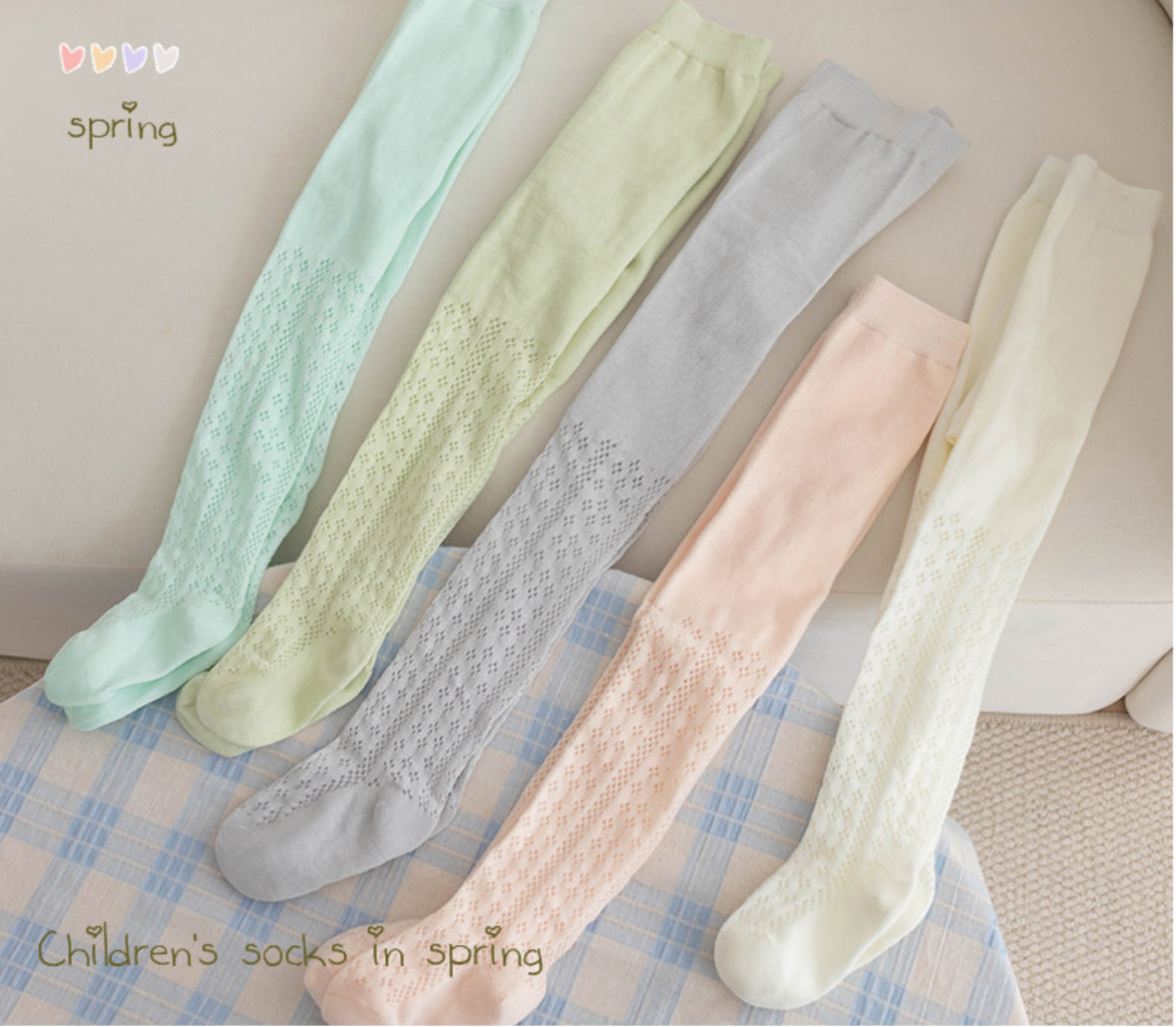 Spring/Summer Children's One-Piece Pantie with Open Hole and Lightweight Design