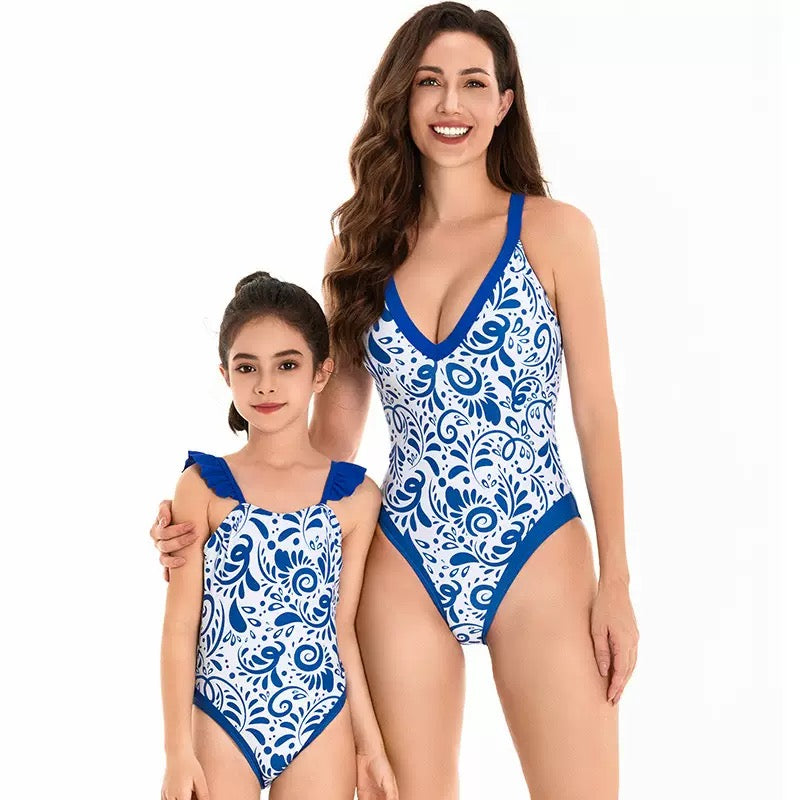 026 Parental Swimsuit - Bikini - New Style Sexy Mother-Daughter Children's Swimming Suit