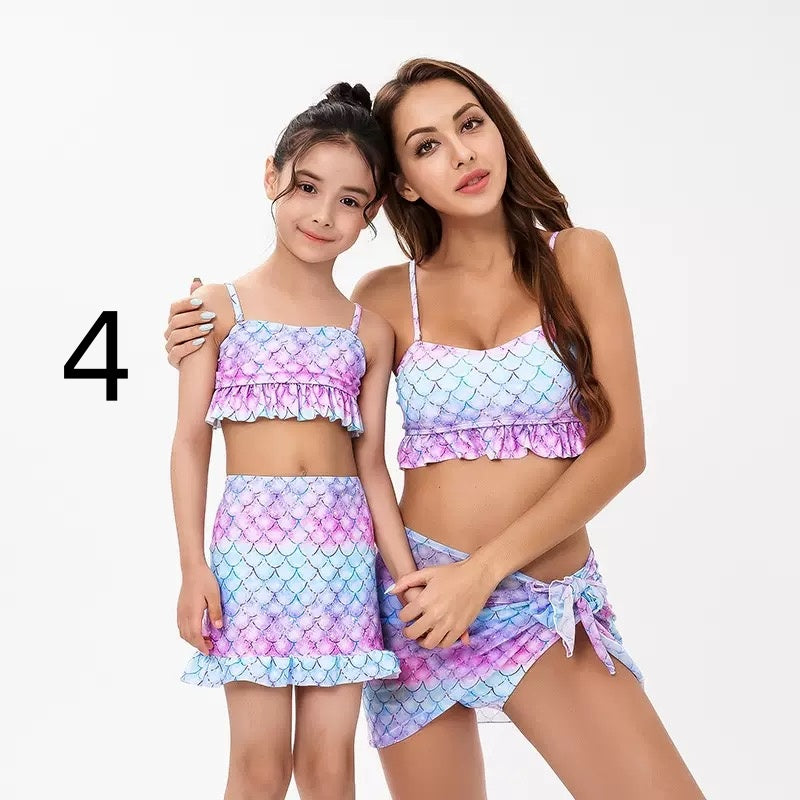 026 Parental Swimsuit - Bikini - New Style Sexy Mother-Daughter Children's Swimming Suit
