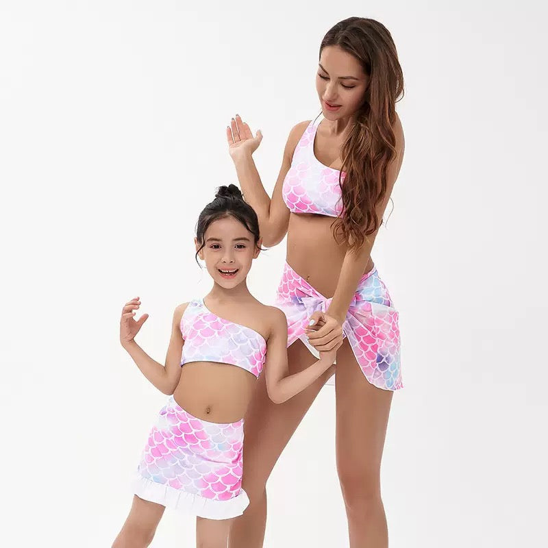 026 Parental Swimsuit - Bikini - New Style Sexy Mother-Daughter Children's Swimming Suit