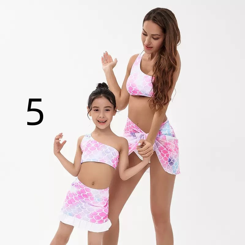 026 Parental Swimsuit - Bikini - New Style Sexy Mother-Daughter Children's Swimming Suit
