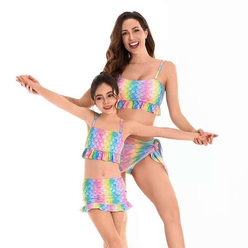 026 Parental Swimsuit - Bikini - New Style Sexy Mother-Daughter Children's Swimming Suit