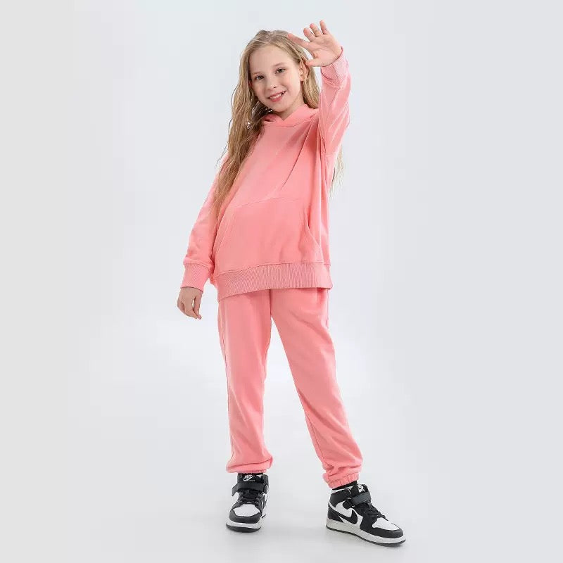 3321 Autumn Long-Sleeved Children's Clothing in Multiple Colors with Wool Circles as Liner and Pure Cotton Fabric