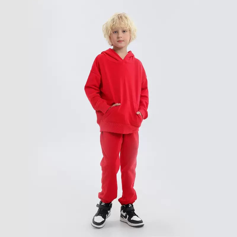 3321 Autumn Long-Sleeved Children's Clothing in Multiple Colors with Wool Circles as Liner and Pure Cotton Fabric